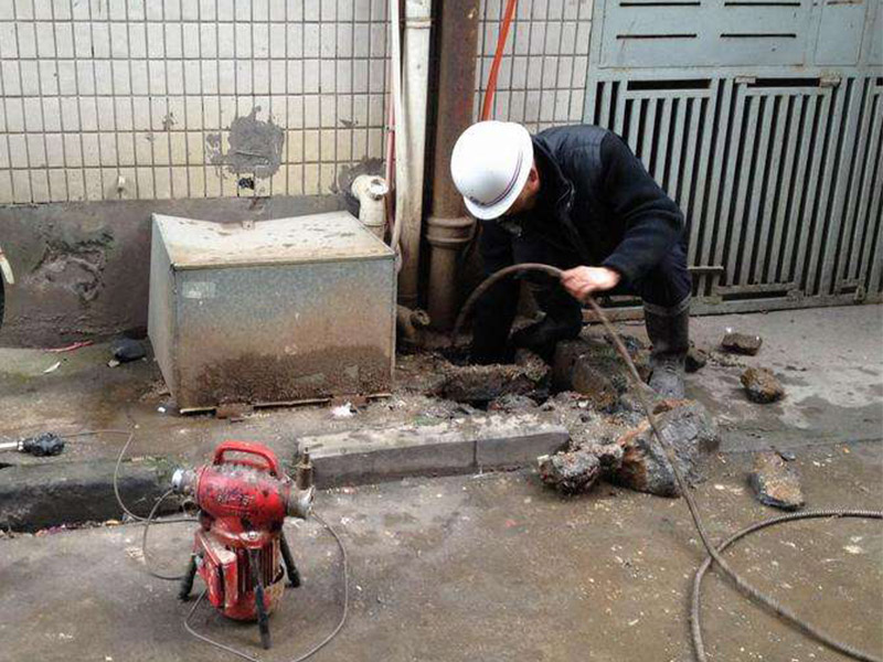 兴平疏通下水道-洗菜池疏通